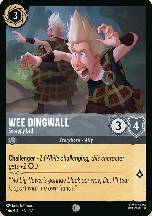 Disney Lorcana TCG: Wee Dingwall, Scrappy Lad