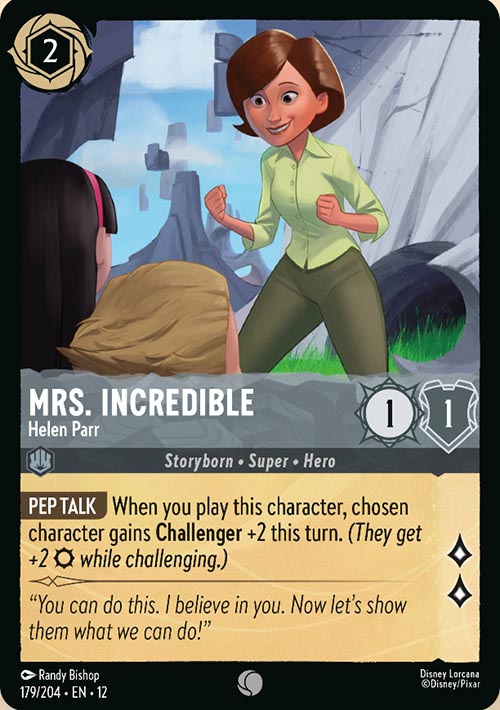 Disney Lorcana TCG: Mrs. Incredible, Helen Parr