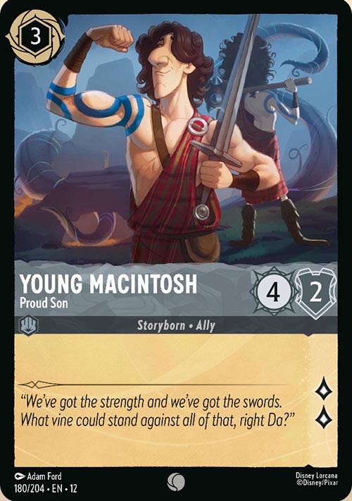 Disney Lorcana TCG: Young Macintosh