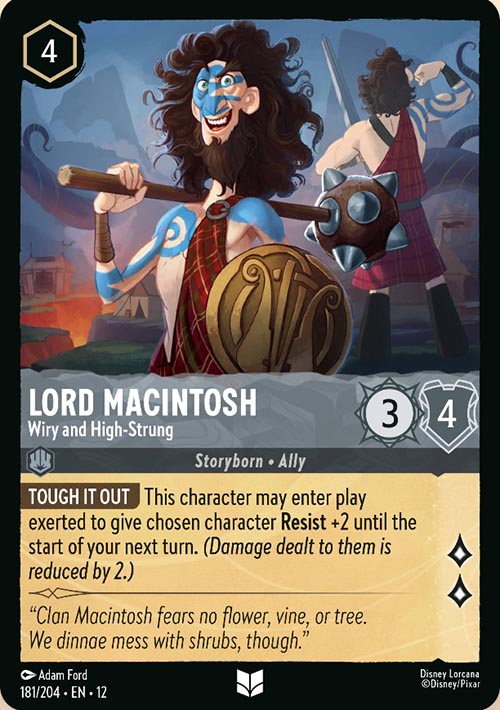 Disney Lorcana TCG: Lord Macintosh, Wiry and High-Strung