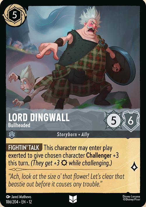 Disney Lorcana TCG: Lord Dingwall, Bullheaded