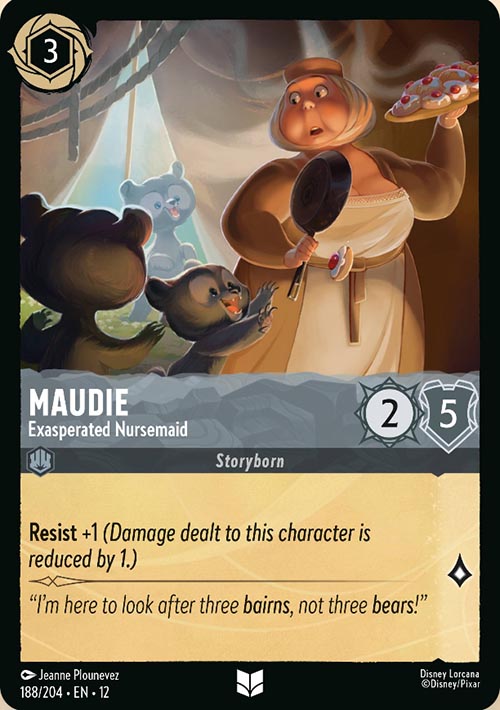 Disney Lorcana TCG: Maudie, Exasperated Nursemaid
