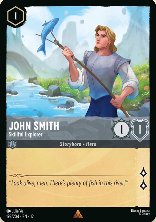 Disney Lorcana TCG: John Smith, Skillful Explorer