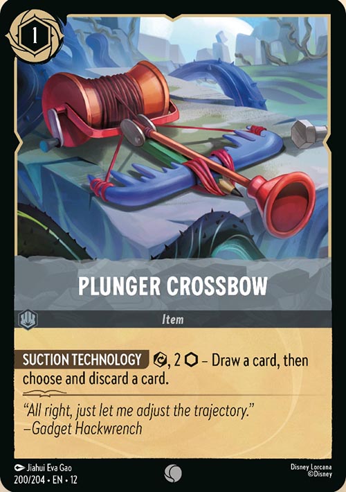 Disney Lorcana TCG: Plunger Crossbow