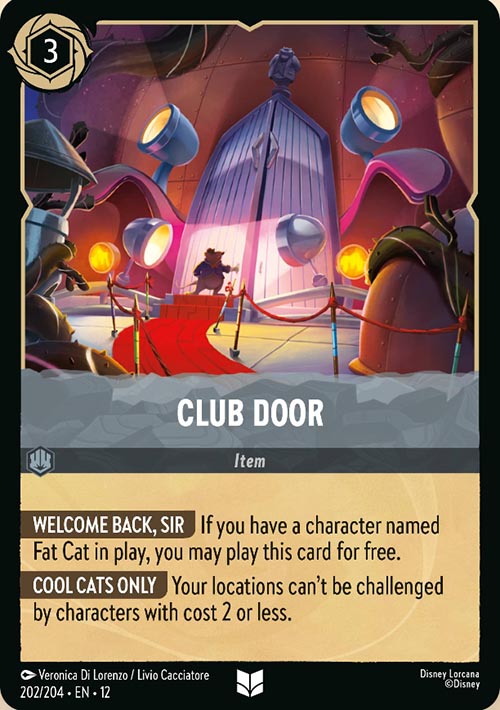 Disney Lorcana TCG: Club Door