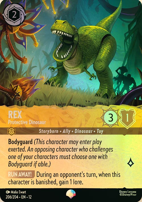Disney Lorcana TCG: Rex, Protective Dinosaur