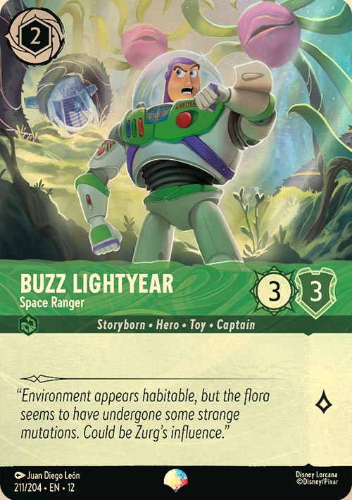 Disney Lorcana TCG: Buzz Lightyear, Space Ranger