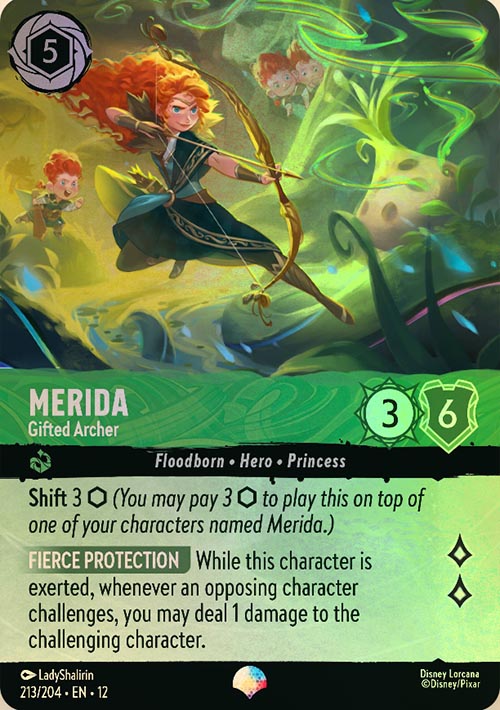 Disney Lorcana TCG: Merida, Gifted Archer