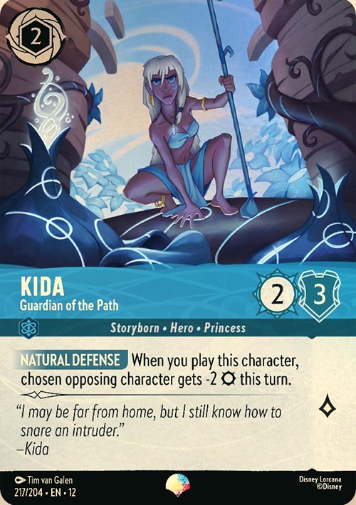 Disney Lorcana TCG: Kida, Guardian of the Path
