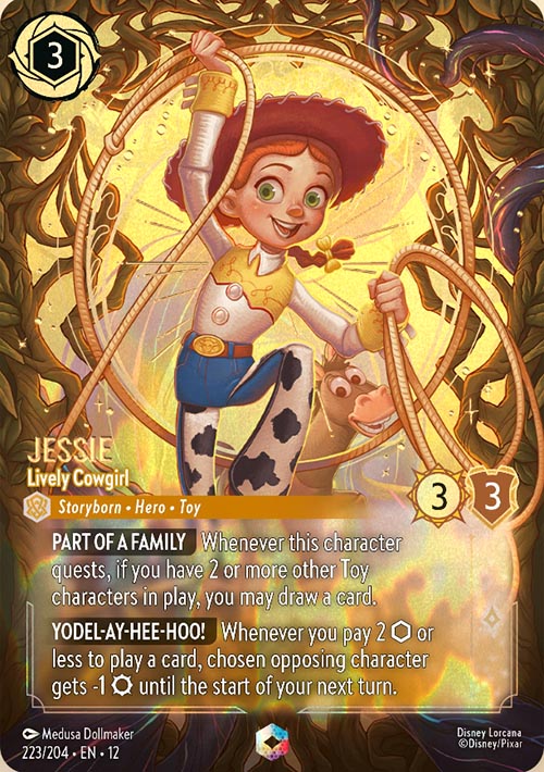Disney Lorcana TCG: Jessie, Lively Cowgirl