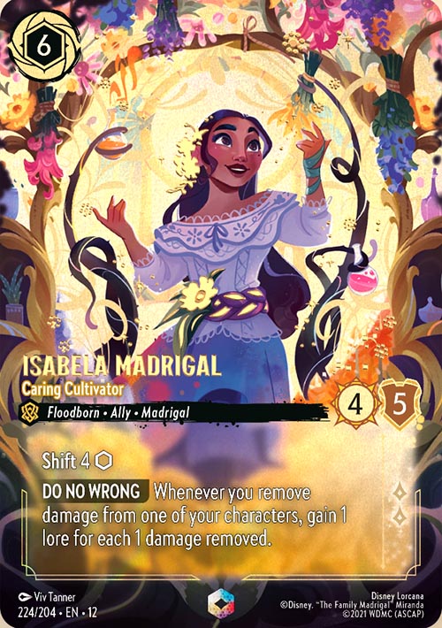 Disney Lorcana TCG: Isabela Madrigal, Caring Cultivator