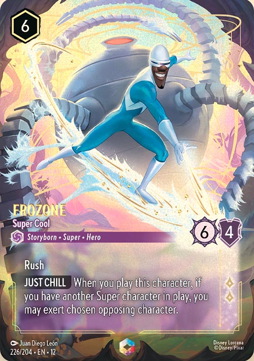 Disney Lorcana TCG: Frozone, Super Cool