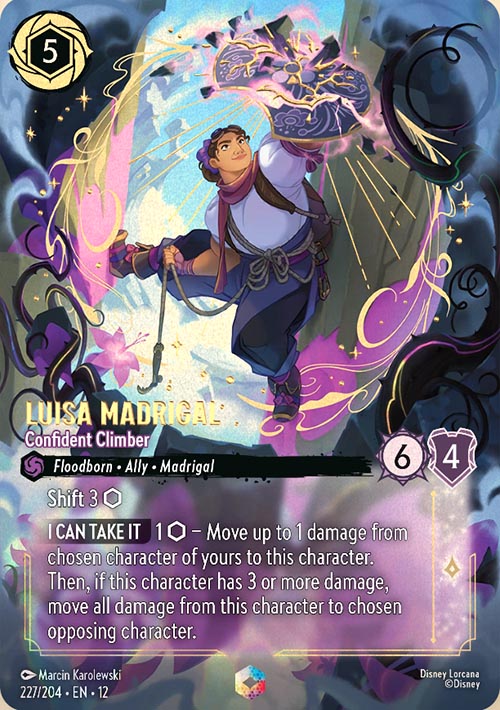 Disney Lorcana TCG: Luisa Madrigal, Confident Climber