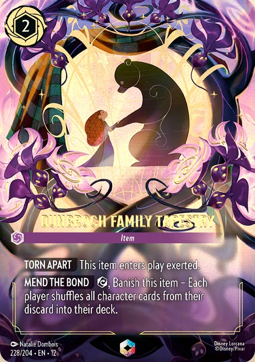 Disney Lorcana TCG: Dunbroch Family Tapestry