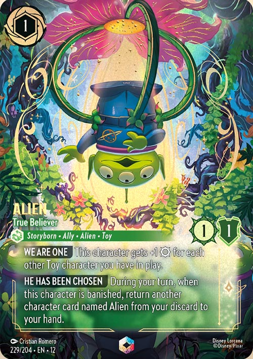 Disney Lorcana TCG: Alien, True Believer