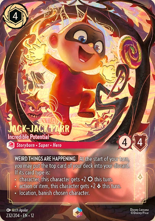 Disney Lorcana TCG: Jack-Jack Parr, Incredible Potential