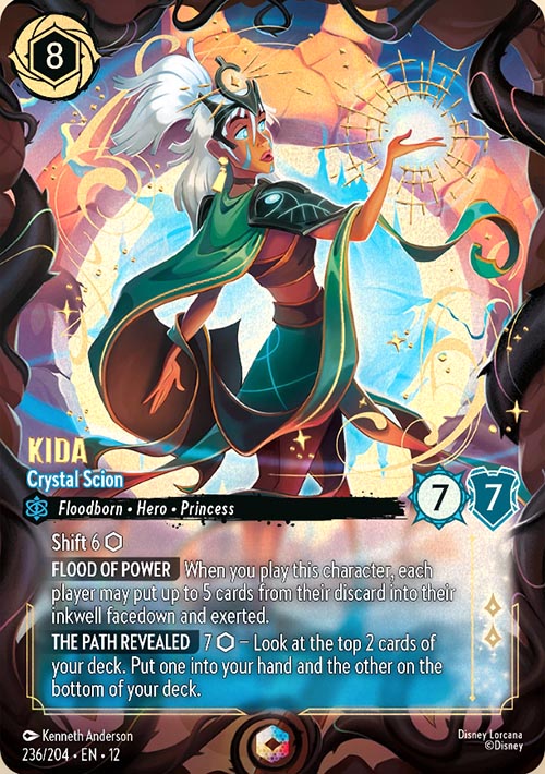 Disney Lorcana TCG: Kida, Crystal Scion