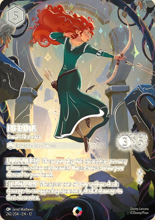 Disney Lorcana TCG: Merida, Formidable Archer