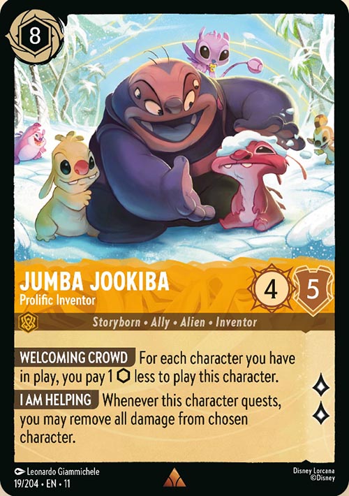 Disney Lorcana TCG: Jumba Jookiba, Prolific Inventor