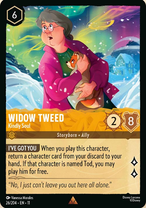 Disney Lorcana TCG: Widow Tweed, Kindly Soul