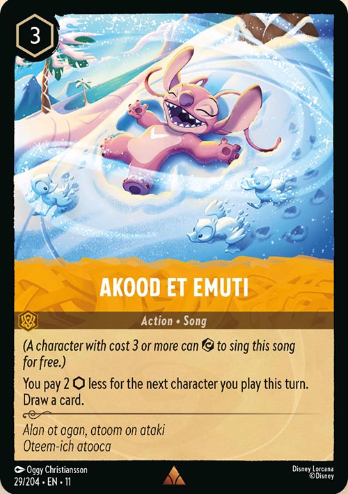 Disney Lorcana TCG: Akood Et Emuti