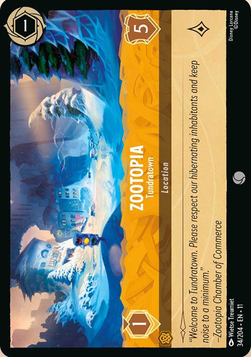 Disney Lorcana TCG: Zootopia, Tundratown