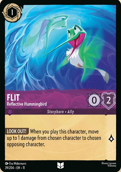 Disney Lorcana TCG: Flit, Reflective Hummingbird