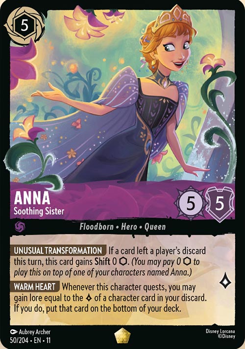 Disney Lorcana TCG: Anna, Soothing Sister