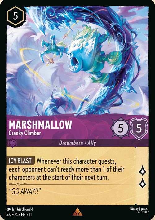 Disney Lorcana TCG: Marshmallow, Cranky Climber