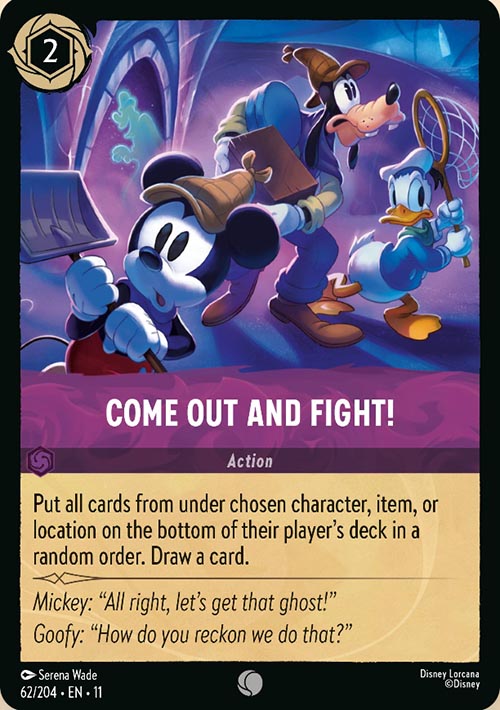 Disney Lorcana TCG: Come Out And Fight!