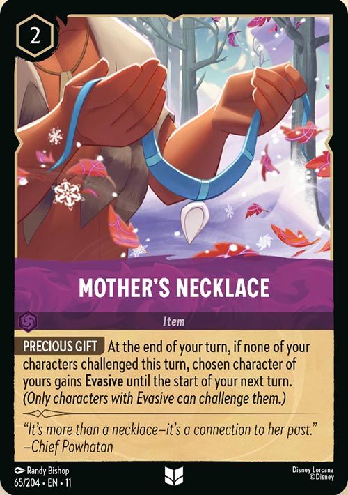Disney Lorcana TCG: Mother's Necklace