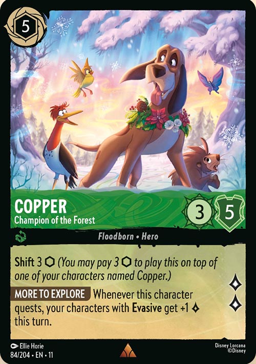 Disney Lorcana TCG: Copper, Champion of the Forest