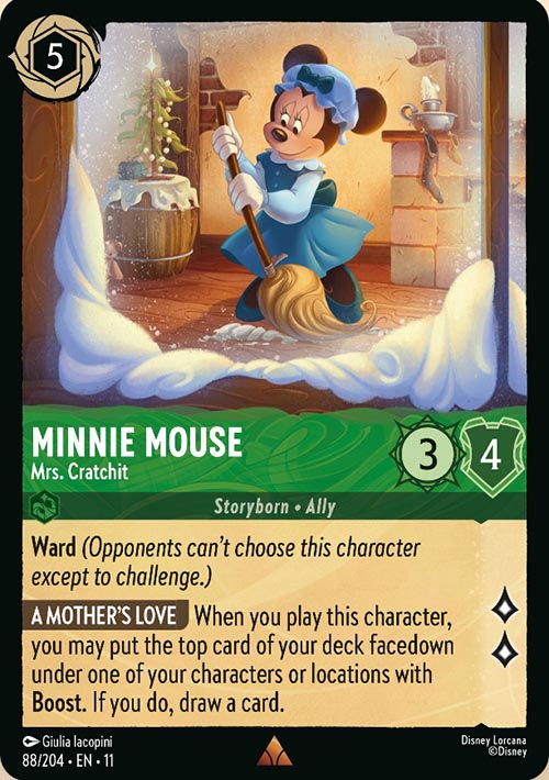 Disney Lorcana TCG: Minnie Mouse, Mrs. Cratchit
