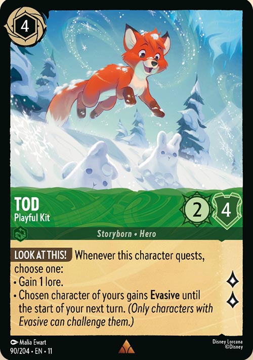 Disney Lorcana TCG: Tod, Playful Kit