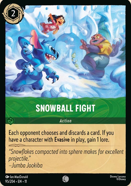 Disney Lorcana TCG: Snowball Fight