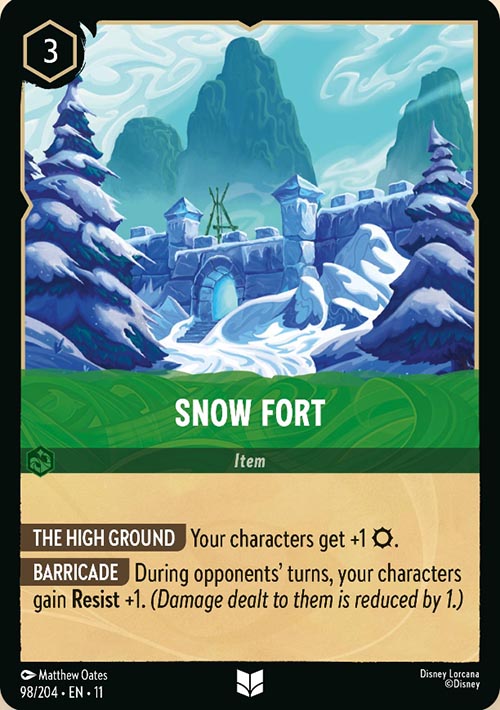 Disney Lorcana TCG: Snow Fort