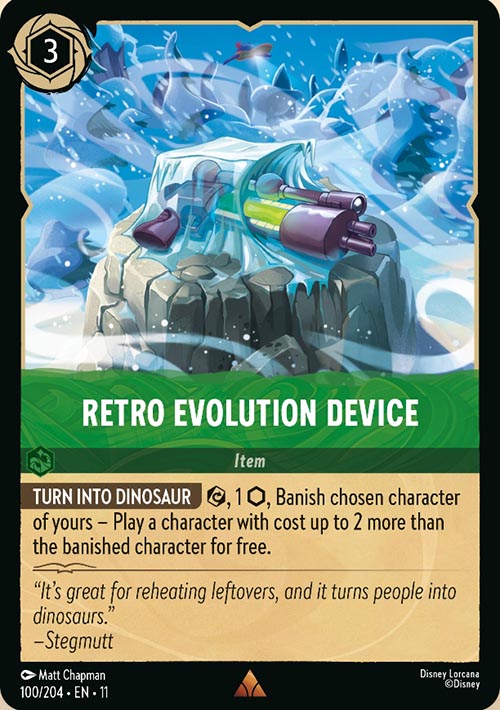 Disney Lorcana TCG: Retro Evolution Device