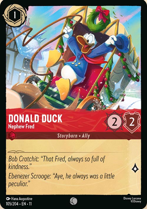 Disney Lorcana TCG: Donald Duck, Nephew Fred