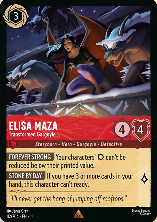 Disney Lorcana TCG: Elisa Maza, Transformed Gargoyle