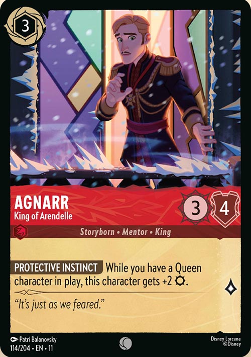 Disney Lorcana TCG: Agnarr, King of Arendelle