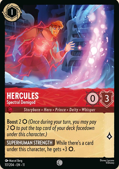 Disney Lorcana TCG: Hercules, Spectral Demigod