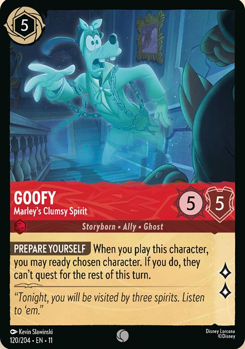 Disney Lorcana TCG: Goofy, Marley's Clumsy Spirit