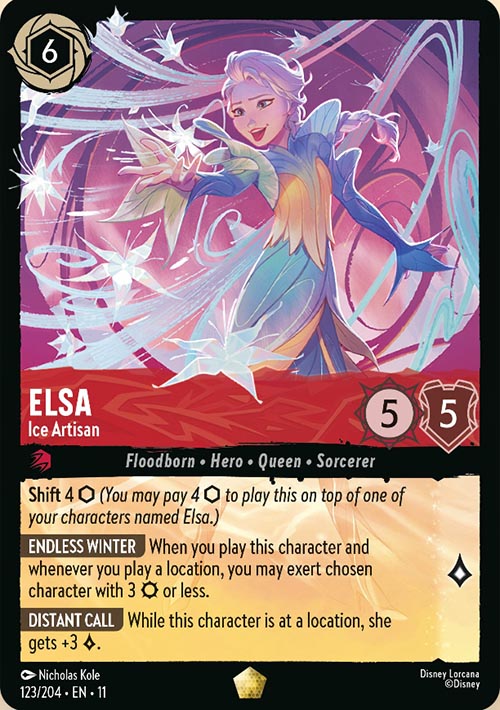 Disney Lorcana TCG: Elsa, Ice Artisan
