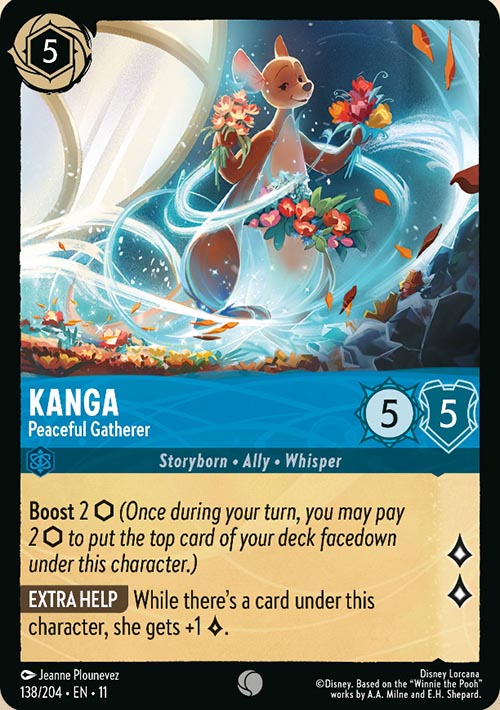 Disney Lorcana TCG: Kanga, Peaceful Gatherer