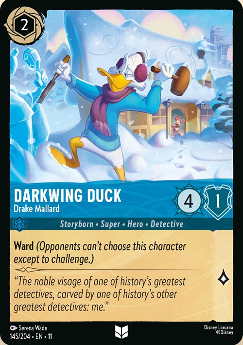 Disney Lorcana TCG: Darkwing Duck, Drake Mallard
