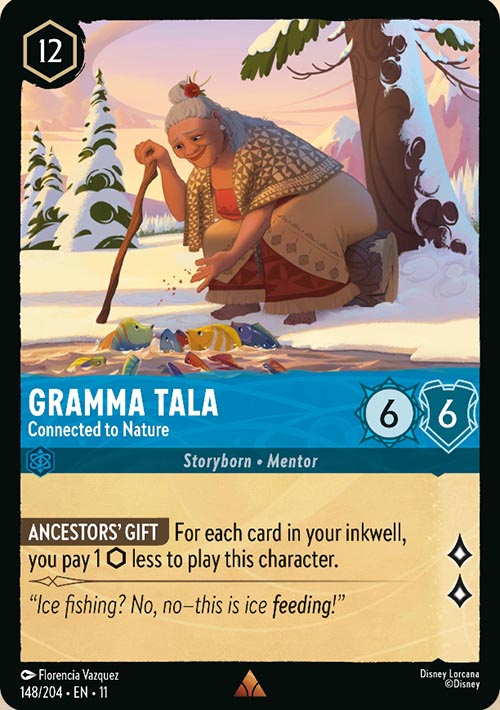 Disney Lorcana TCG: Gramma Tala, Connected to Nature