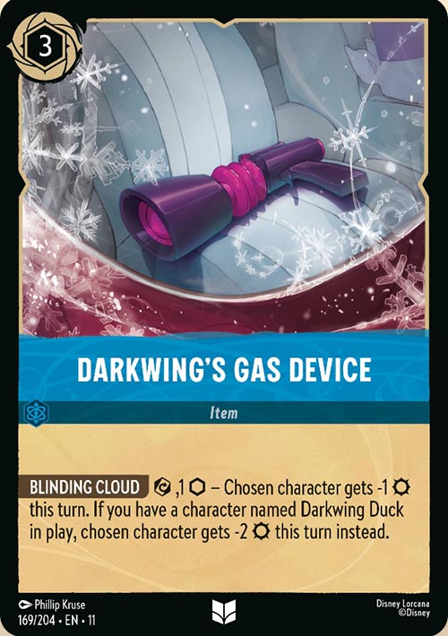 Disney Lorcana TCG: Darkwing's Gas Device