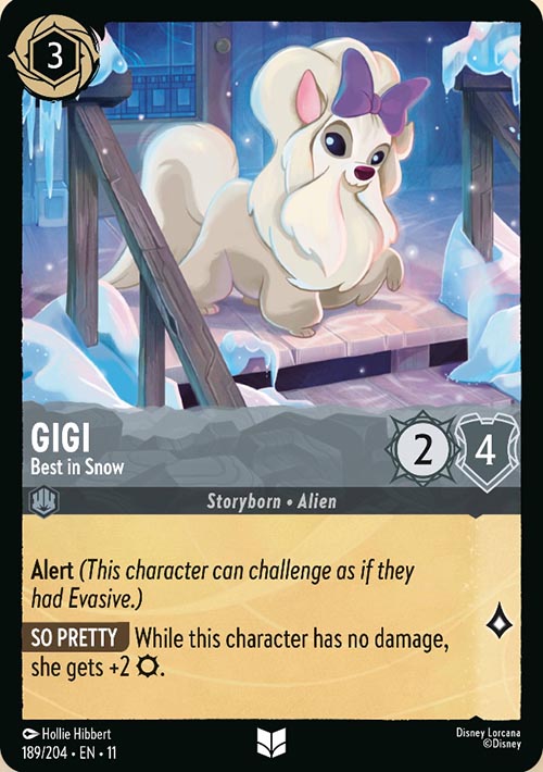 Disney Lorcana TCG: Gigi, Best in Snow