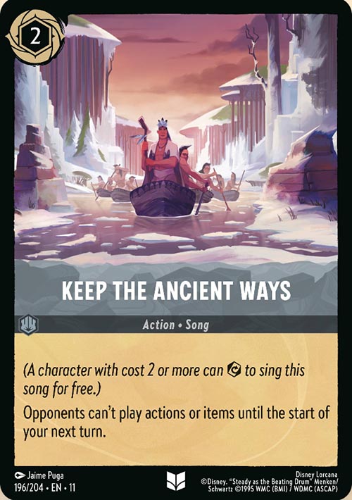 Disney Lorcana TCG: Keep the Ancient Ways