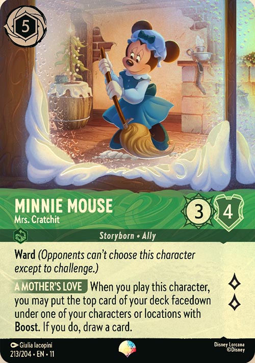 Disney Lorcana TCG: Minnie Mouse, Mrs. Cratchit